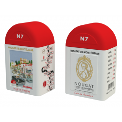 Nougat tendre de Montélimar IGP - Borne métal 175g