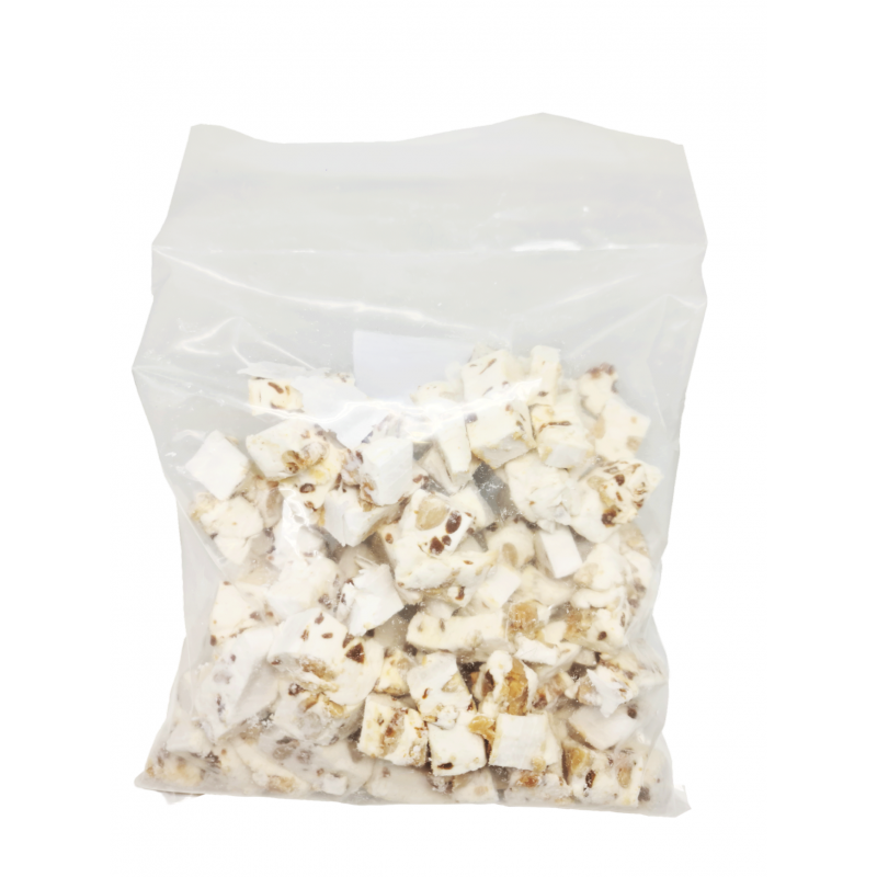 Offre spéciale chutes : Nougat Caramel Sel de Guérande 1 kg + Nougat Caramel Sel de Guérande 500 g OFFERT