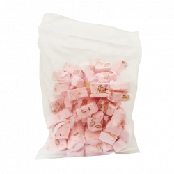 Chutes de nougat à la framboise - arôme & colorant naturel - 500g