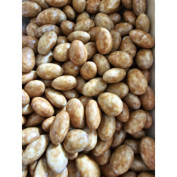 AMANDES ENROBEES CHOCOLAT AU LAIT AU LAIT ET CREME DE NOUGAT DE MONTELIMAR EN VRAC