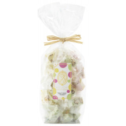 Nougats aromatisés (citron, framboise, pistache) - Sachet 200g