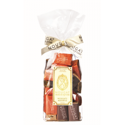 Nougats de Montélimar aux chocolats assortis - Sachet 200g