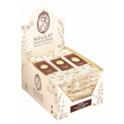 Nougat des Rois tendre - Amandes et miel de Montélimar - Barre 100g