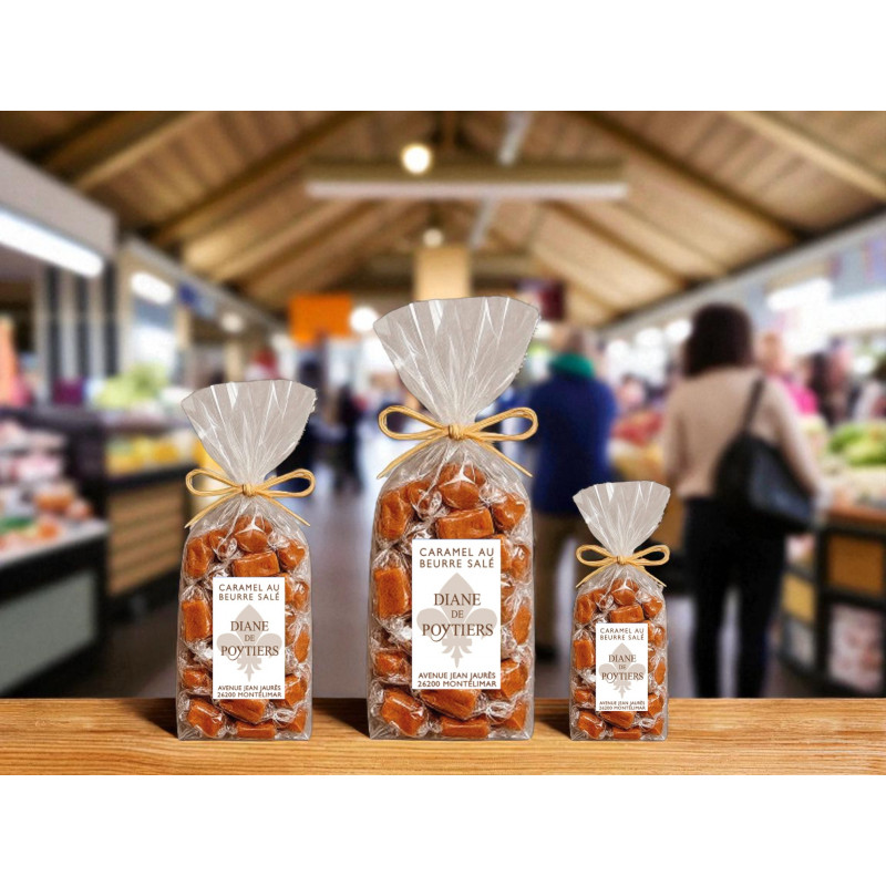 Caramel traditionnel beurre salé Sachet 300g