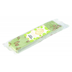 Barre de nougat à la pistache arôme & colorant naturel - 100g