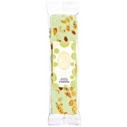 Barre de nougat à la pistache arôme & colorant naturel - 100g