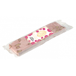 Barre de nougat à la framboise arôme & colorant naturel - 100g