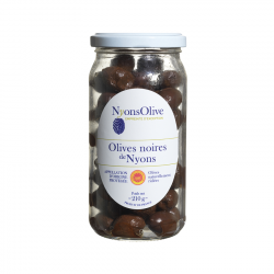 Olives noires de Nyons - Pot 210 g