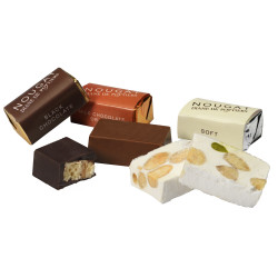 Boîte nougats assortis 1 kg 