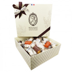 Box Nougats de Montélimar Assortis - 1 kg