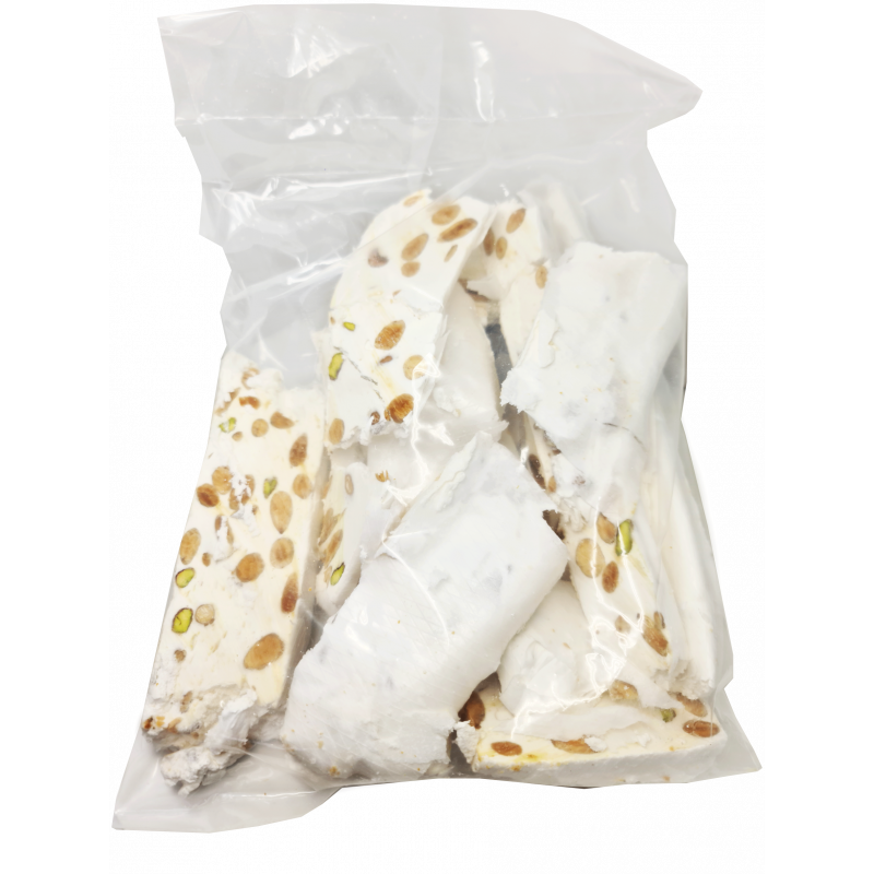 Chutes Nougat tendre de Montélimar - Sachet 1 kg